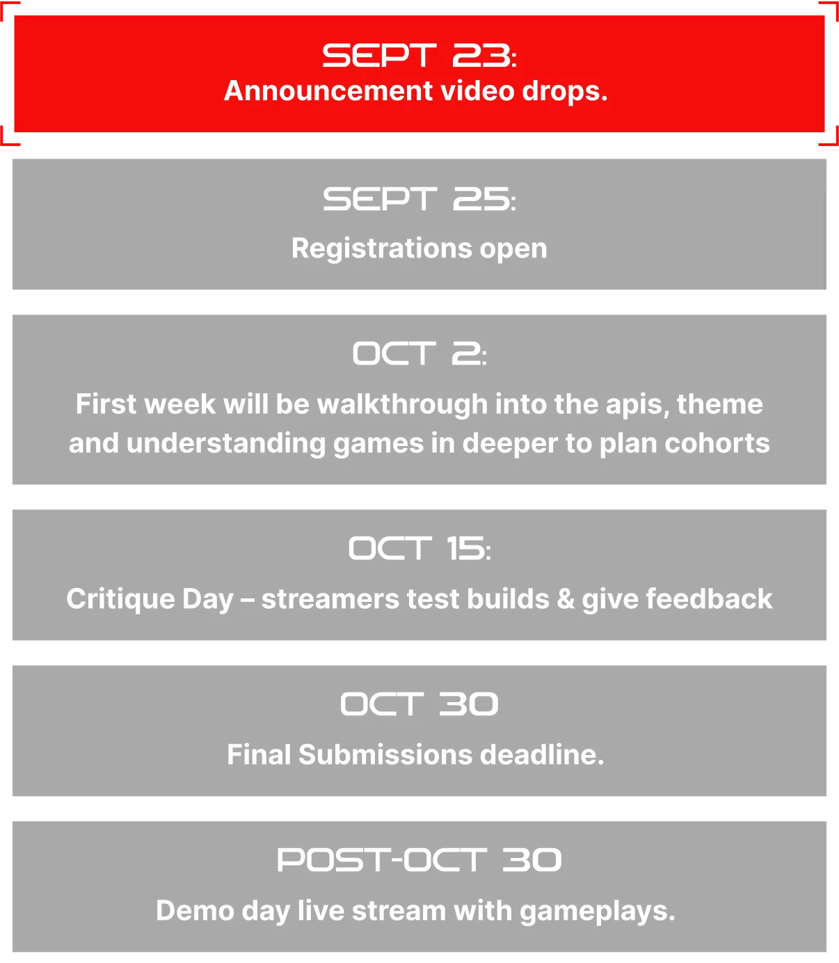 Timeline Calendar